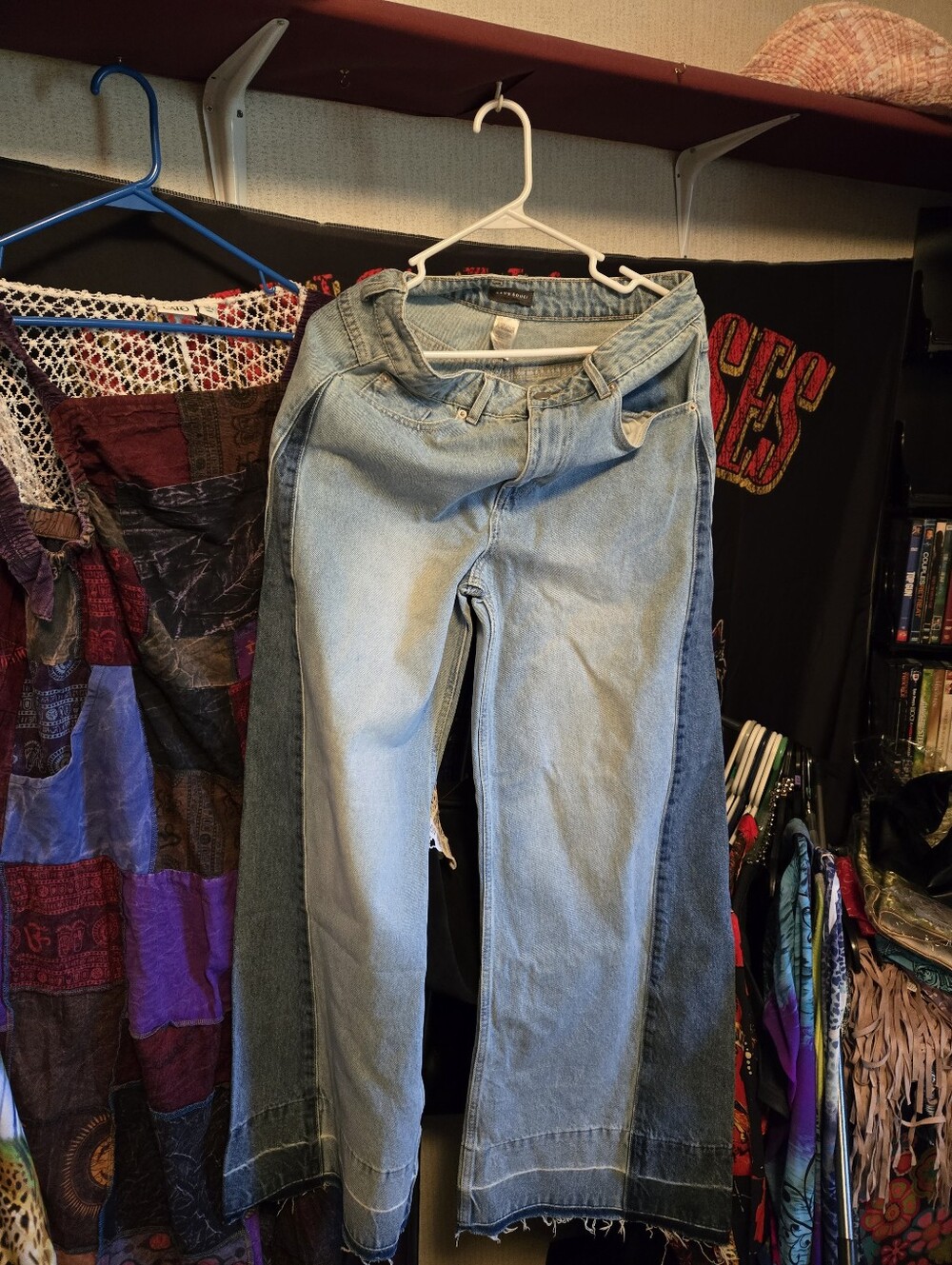 Women’s Light Blue Wide Leg Jeans